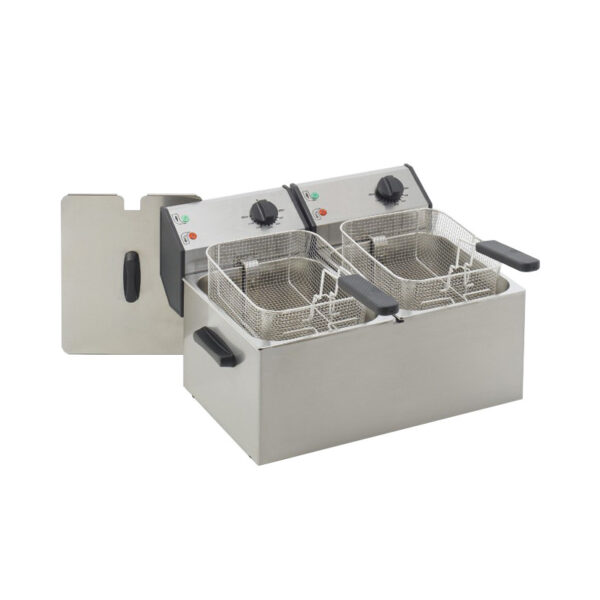 Roller Grill Double Electric Fryer - FD 80 D