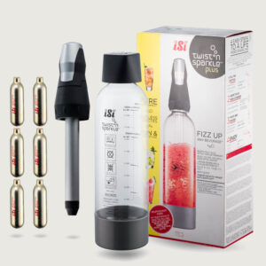 iSi TWIST N SPARKLE KIT, LNCLUDE : BOTTLE & CHARGER HEAD